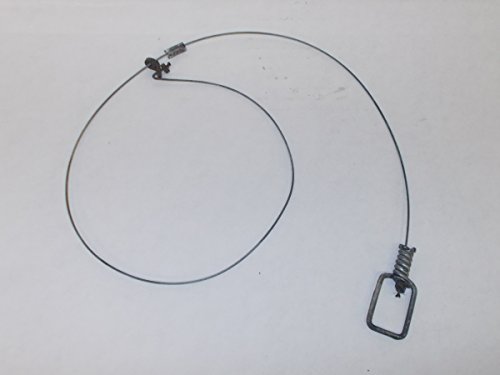 DakotaLine Snare Trap Ghost Rider Small Game Survival Snares-12 Rabbit/Mink/Squirrel Sized Snares