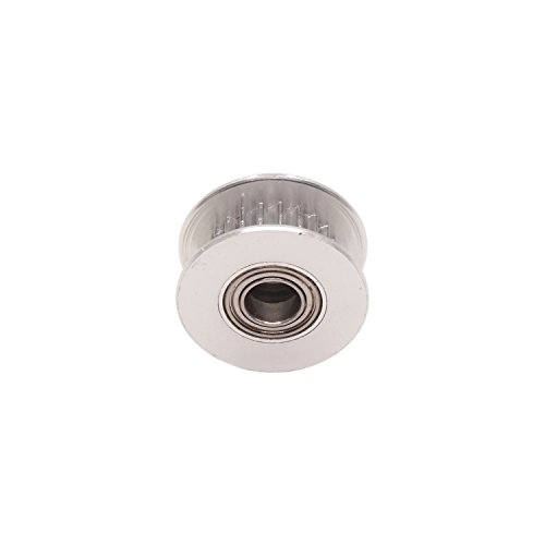 Image of WINSINN GT2 Idler Pulley 20 Teeth 5mm Bore 6mm Width Timing Pulley Wheel Aluminum for 3D Printer (Pack of 5Pcs)