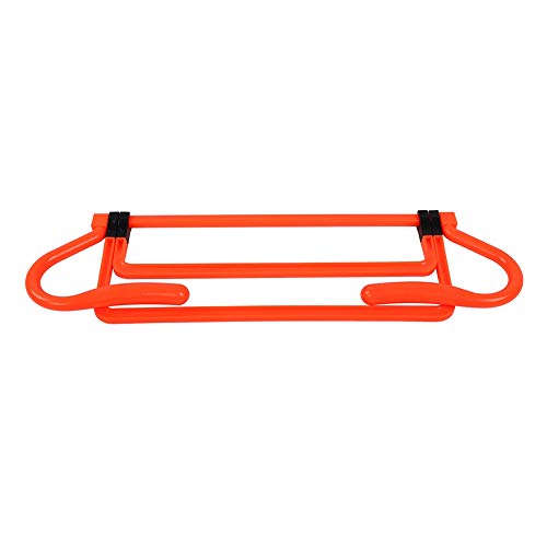 Estink- Speed Hurdle, Speed Agility Training Hurdles for Football Basketball Track and Field, Pack of 5,4 Levels Heights Adjustable