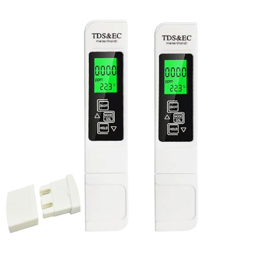 Testeur 0-9990 ppm pour eau potable sans impuretés boîtier inclus