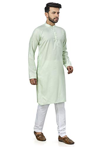 Image of BE ACTIVE Linen Blend Solid Pattern Trendy Comfortable Stylish Full Sleeve Kurta Men's Ethnic Wear