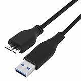Zonic z1011 external hard disk usb 3.0 data cable for hard disk and charger tablet super speed 50cm - black