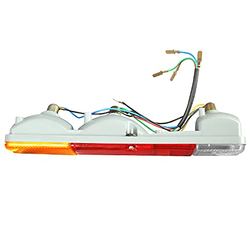 Image of ALL PARTS SOURCE Rear Combination Light Assemblies 2 Piece Set Suitable for Maruti Suzuki Gypsy Car Reflector Tail Light (BACK BUMPER LIGHT)
