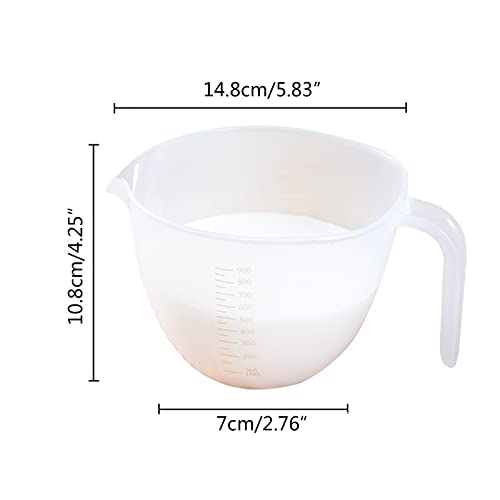 Vaso medidor transparente con mango 6.35 L miniatura 5