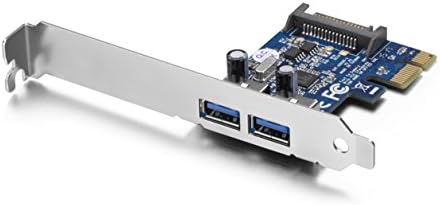 Tek Republic TR-PCIE-U32S00 PCI-E to USB 3.0 2 Port Express Card with Low Profile Bracket