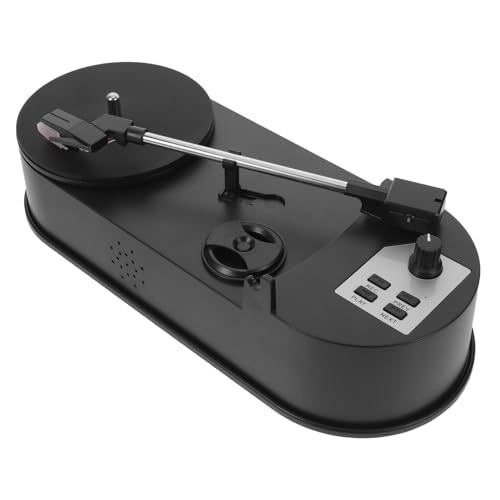 LIGIGWASH Tocadiscos Vintage con Altavoz Incorporado y Conversión USB Reproductor de Vinilos Fácil de Usar para Fiesta y Uso Doméstico Sin Necesidad de Computadora