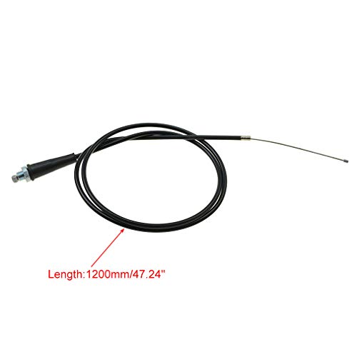 WOOSTAR 47.24" Câble D'accélérateur Remplacement pour 50cc 70cc 90cc 110cc 125cc ATV 4 roues Quad Go Kart Dirt Pit Bike Scooter - Image 3