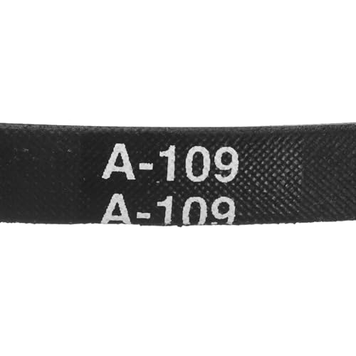 Image of uxcell 2pcs A109 or 4L1110 Classic Wrapped Rubber V-Belt, 109 inch(2775mm) Inside Circumference, A Profile V Belt