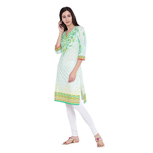 Image of Blue Straight Kurta