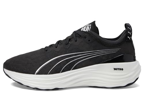 Image of PUMA Womens Foreverrun Nitro Running Sneakers Shoes - Black - Size 9.5 M