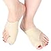 Produktbild Haofy Hallux Valgus Korrektur Bandage, Zehenspreizer Socken Bunion Corrector Groß Zehen mit Rutschfest Fersenriemen und Gel-Pads für Hallux Valgus, Schwielen, Bunion Sleeve Nachtschiene - L