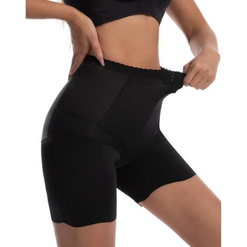 Short amincissant taille haute lot de 2 avec fermeture éclair