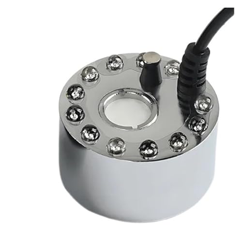MZZYG Disco Lights Halloween Mini LED Pumpkin Light Fogger Water Fountain Pond Fog Machine Atomizer For Halloween Christmas Party Decoration For DJ Club Brithday KTV Festival Home