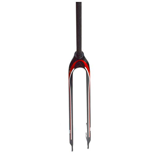 Fourche de bicyclette rigide carbone ultra légère haute performance pour frein à disque