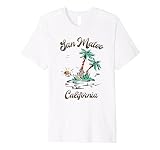 San Mateo California Tropical Island Beach Vintage Premium T-Shirt