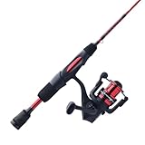 Ugly Stik 36' Carbon Ice Spinning Rod and Reel Combo, 10 Size Reel, 1 Piece...