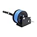 Manual Hand Crank Winch 1600lbs Manual Winch with Nylon Strap Heavy Duty Alloy Steel Hand Crank Winch for Industrial Lifting for Boat, Trailer, Truck