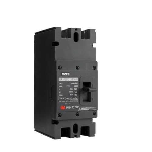 Disjoncteur 2P 1000V de 160A avec coupure instantanée haute tension DC