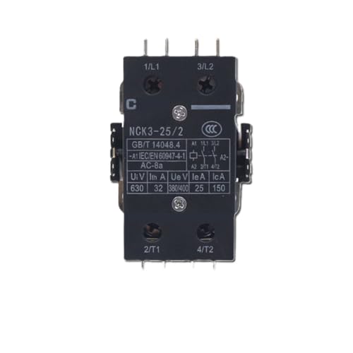 Contacteur de climatisation AC 220V NCK3-25/2 relais CJX9B armoire 25A