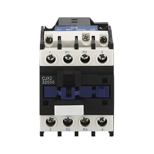 Contactor de CA de cuatro polos con contactos plateados antiarcos eléctricos