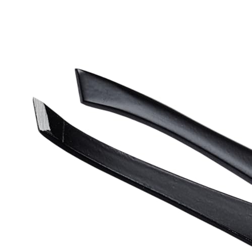 TRUYU Pinza Slant – Pinza de precisión con puntas inclinadas para cejas y vello facial – Afilada a mano - imagen 3