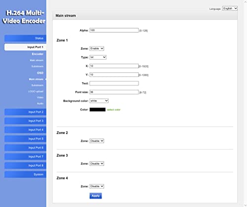 Iseevy 8Ch 1080P H.264 Hdmi Video Encoder Hdmi To Ip Streamer Support Srt Rtmp Rtmps Rtsp Udp Http Flv Hls Ts #TOP7