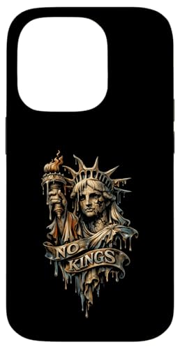 Resist Statue Liberty Cat Equality Retro Edgy Subtle Protest �X�}�z�P�[�X iPhone 14 Pro �p