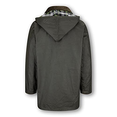 Walker and Hawkes Men's Wax 3-in-1 Greendale Jacket3