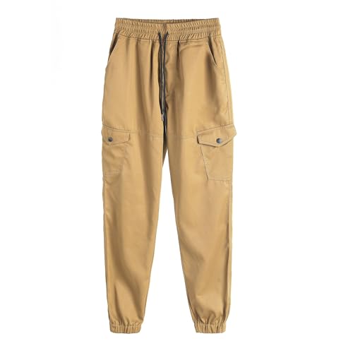 Pantalon cargo décontracté homme et jogging tactique multipoche