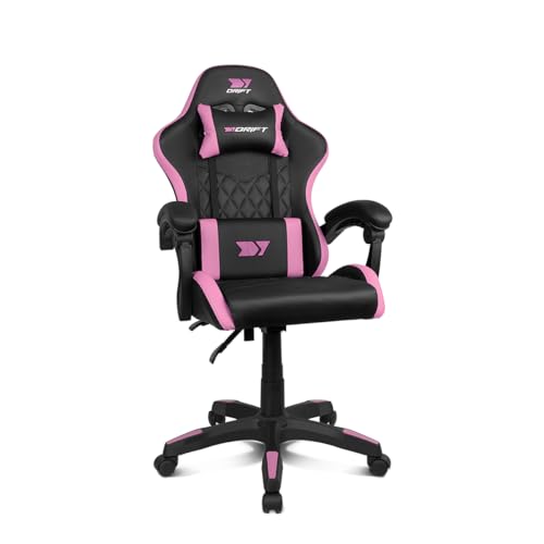 Drift Gaming DR35 – Silla Gaming Ergonómica Profesional con Soporte Lumbar y...