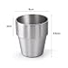 Imagen de Yoaeyok 2 Piezas Tazas de Cafe de Acero Inoxidable de Doble Pared Aislante 300 ml