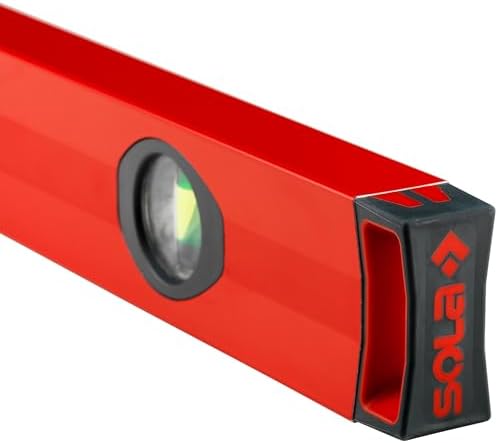 Bild 5 - SOLA BIGX 40 - Wasserwage 40 cm - patentierte SOLA-FOCUS Libelle - mit schockabsorbierenden Endkappen