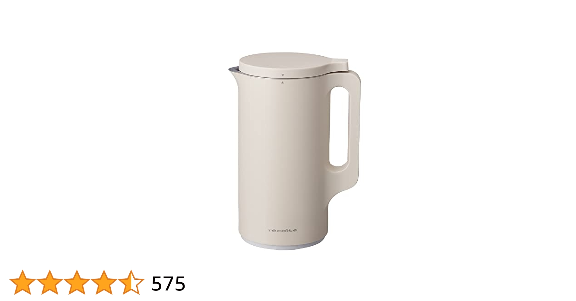 récolte Soy & Soup Blender Cream White Amazon.co.jp: Recort Soy and Soup Blender RSY-1 recolte Soy