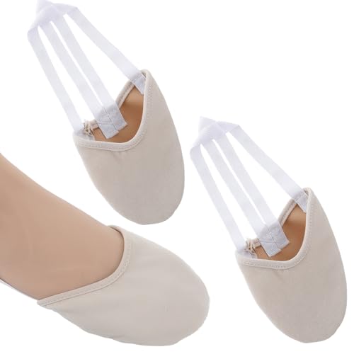 2 PCS Half Sole Dance Shoes Rhythmic Gymnastic Ballet Dance Shoes...