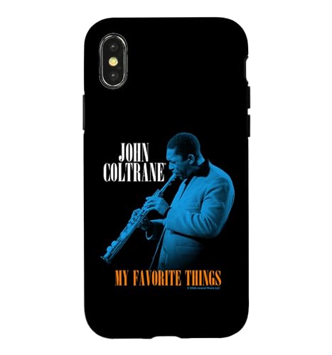 John Coltrane My Favorite Things �u���[ �ʐ^ �X�}�z�P�[�X iPhone X/XS �p