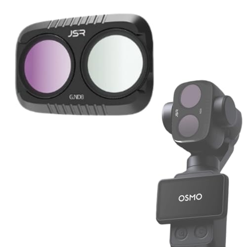 Honbobo DJI Osmo Pocket 4P �p �t�B���^�[�Z�b�g UV/CPL/Night/1/4 Black Mist �}�O�l�b�g�� �A�N�Z�T���[ (GND8)