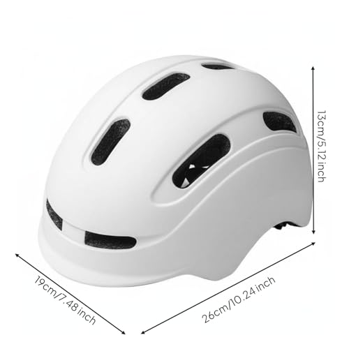 Casco de bicicleta para niños en color blanco mate con espuma interna ligera ajustable 3