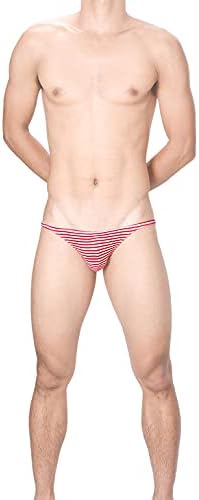 COMLIFE Mens Cotton String Briefs Underwear U Convex Pouch Bikinis - Image 2