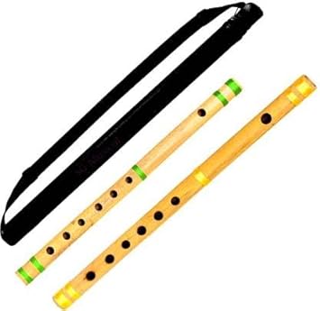 SG MUSICAL G & D Medium Professional Flute With Bag Bamboo Flute (43 cm) - TD