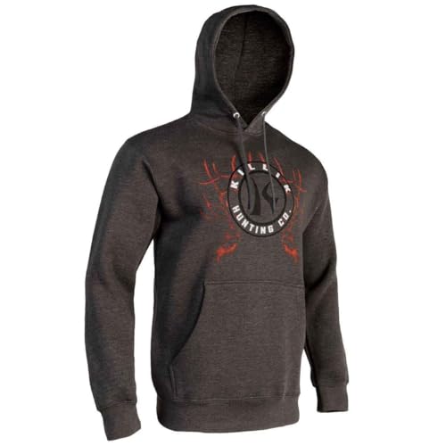 Killik Men's Hunting Co Casual Hoodie - Gray
