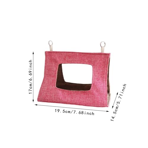 Baoblaze Hamock de pássaros de de rede pendurada na cama, pendurada caverna para dormindo, acessório