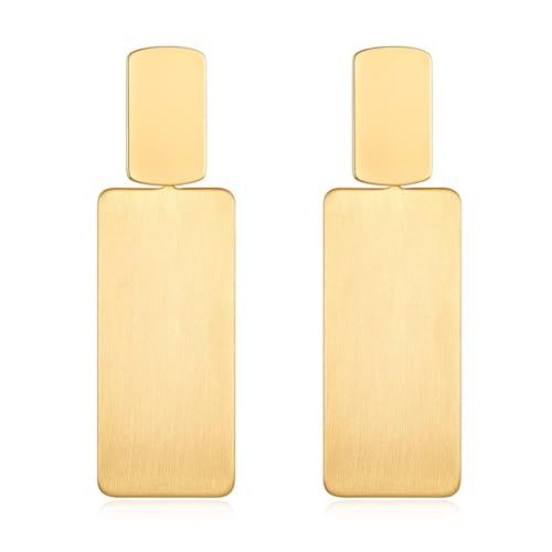 Gold Drop Dangle Earrings Long Geometric Dangle Earrings for Women Statement Jewelry Gifts