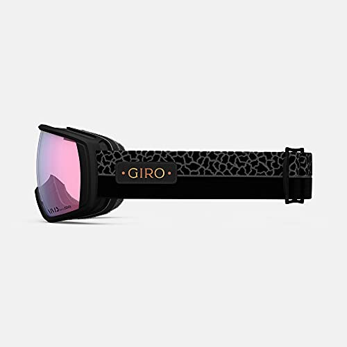 Image of Giro Facet Snow Goggles - Women's Black Craze Frame with Vivid Infrared Lens