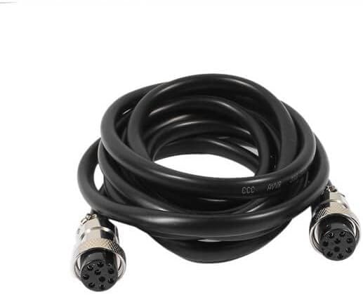 10pcs GX16 9 Pin Air Plug Cable Double Female Aviation Connector Electrical Cable 1M