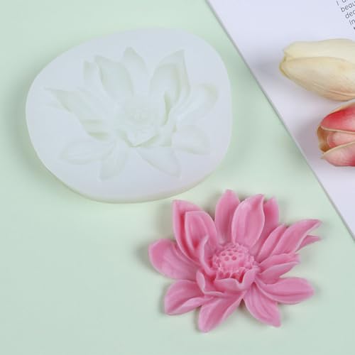 Molde de silicona multifuncional para flores 3D miniatura 3