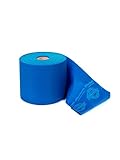 THERABAND Latex-Free Resistance Band for Pilates, Home Gym, Rehab, Professional Physical Therapy & Fitness Equipment, 45.5 Metre, Blue, Extra Heavy