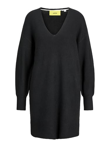 Robe en tricot col en V femme JJXX Jxeffie fluide contre les mailles serrées