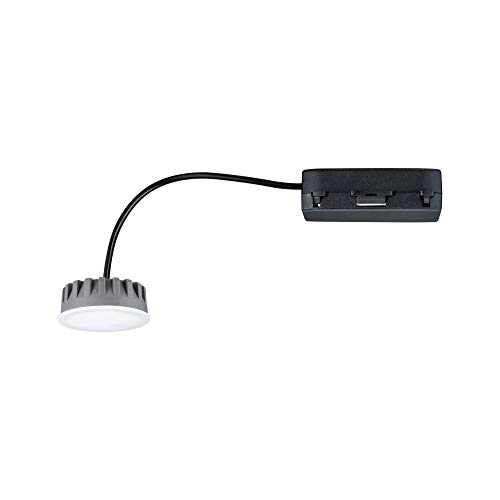 Paulmann 93078 Nova Plus LED Einbauleuchte Modul Coin 50mm 6W 470lm 230V 2700K Satin dimmbar Deckenspot Kunststoff*