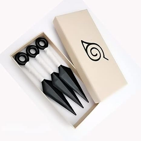 YIDAOGUANG 3pcs ninja kunai 13cm pequeño kunai, accesorios de ninja, cosplay, accesorios de cosplay ninja juguetes de plástico