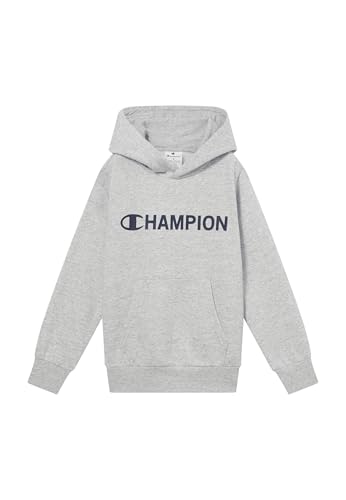Champion Sudadera con Capucha para niño, Gris, XS
